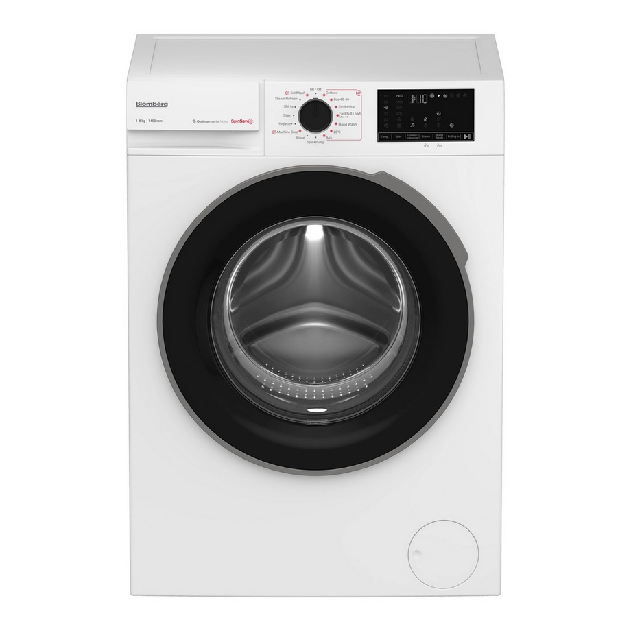 Blomberg LWA18461W 8kg 1400 Spin Washing Machine - White