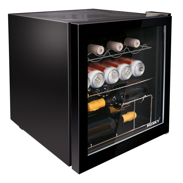 Husky HUS-HY192-HU Black Drinks Cooler [Energy Class A+]