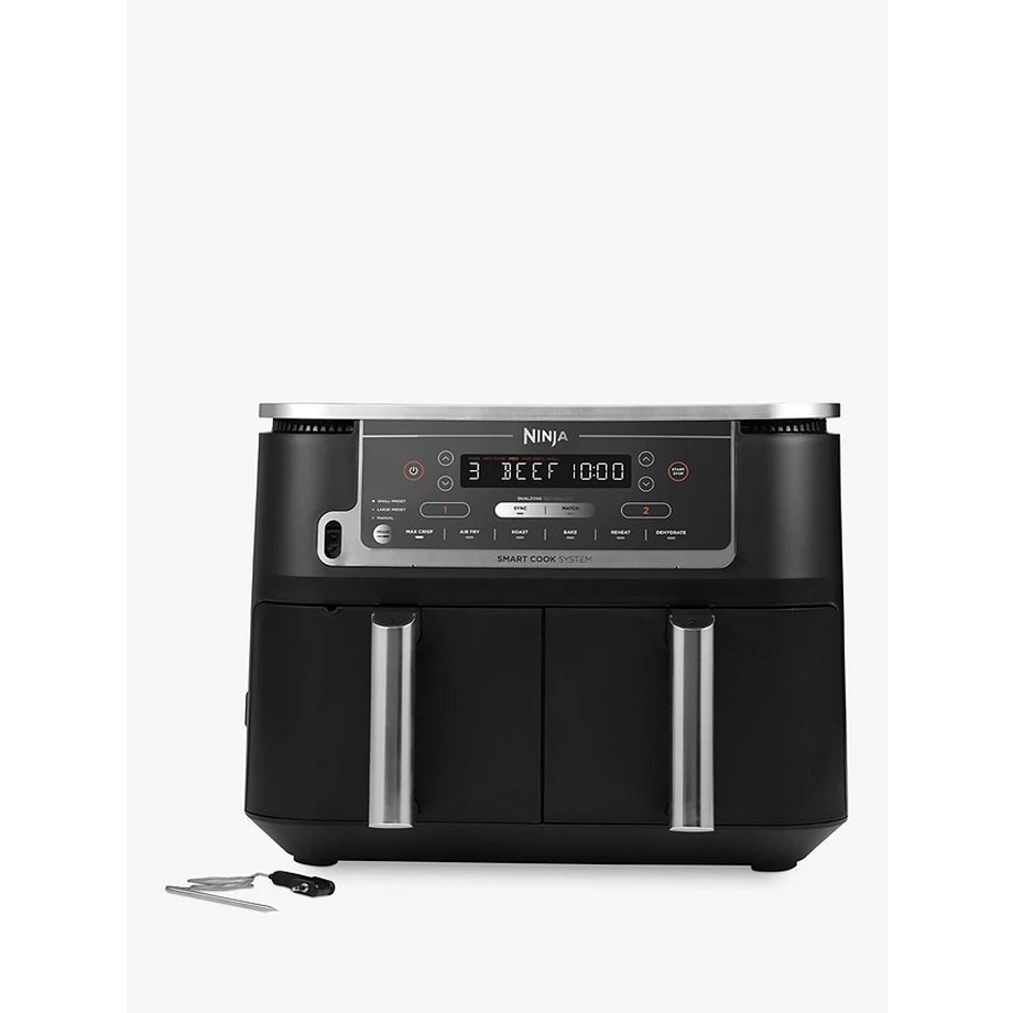 Ninja Foodi MAX Dual Zone Air Fryer with Smart Cook System AF451UK