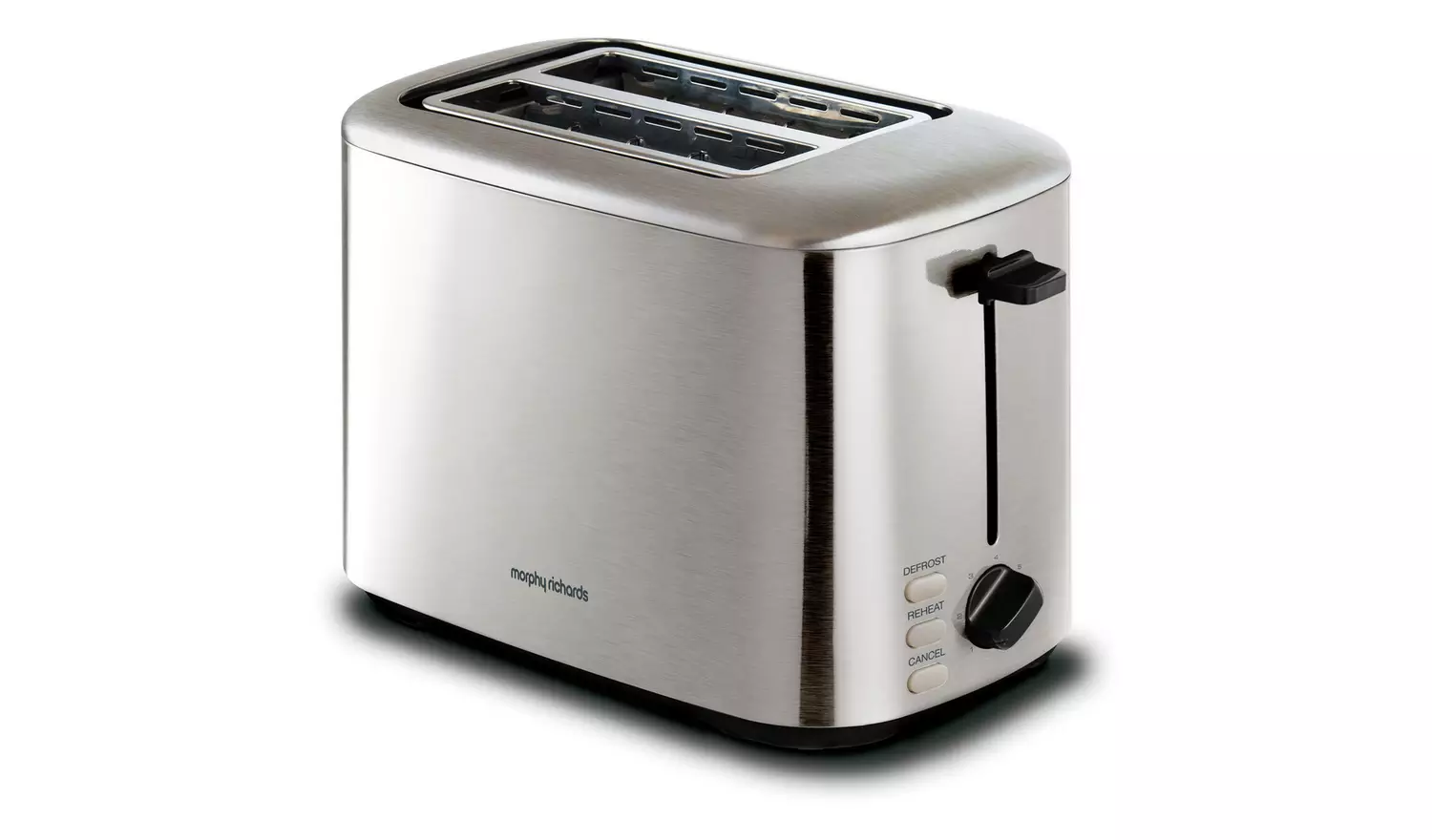 Morphy Richards Equip 2 Slice Toaster - Brushed