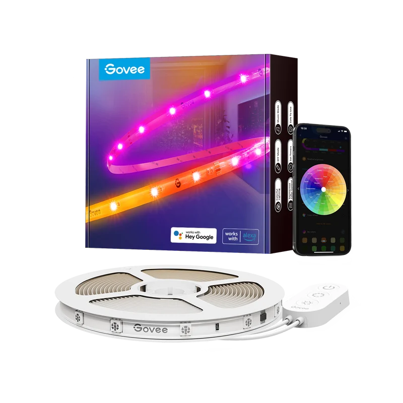 Govee RGBIC 10M Basic Wi-Fi + Bluetooth LED Strip Lights
