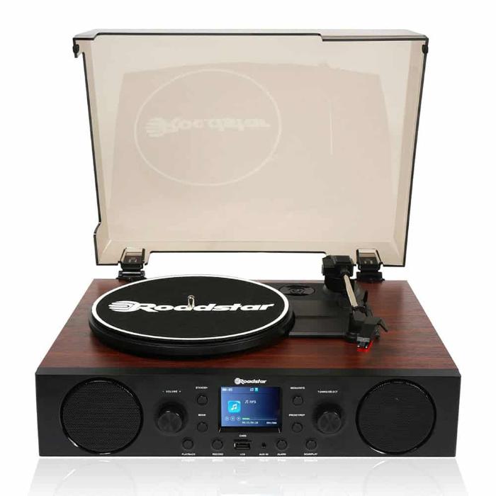 Roadstar TTR-8850ED+BT Vinyl Turntable FM Radio Dab+/RDS Bluetooth