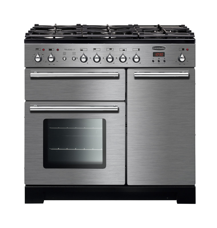 Rangemaster Toledo 90 Dual Fuel Stainless Steel