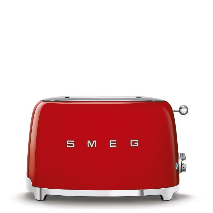 Smeg TSF01RDUK Red 50's Retro Style 2 Slice Toaster