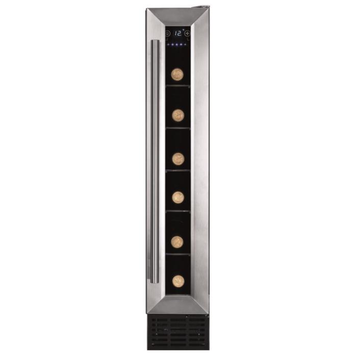 Amica AWC150SS Freestanding Slimline Wine Cooler