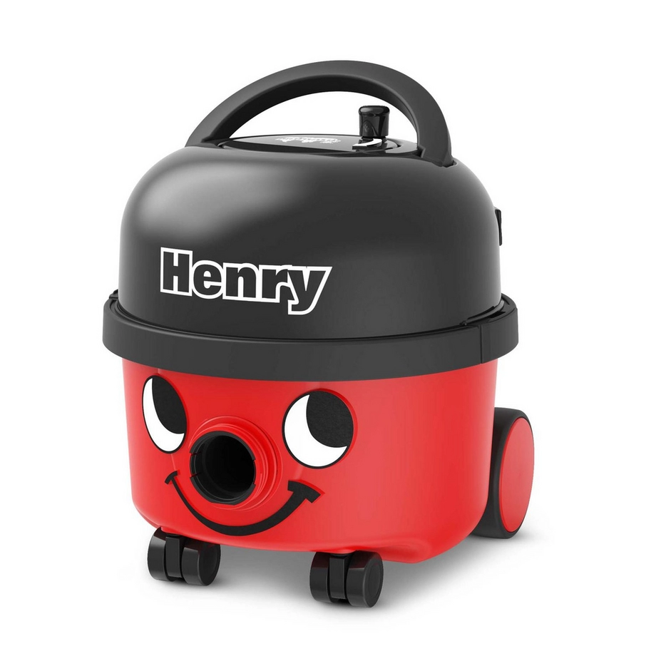 NUMATIC Henry HVR160 Cylinder Bagged Vacuum Cleaner - Red