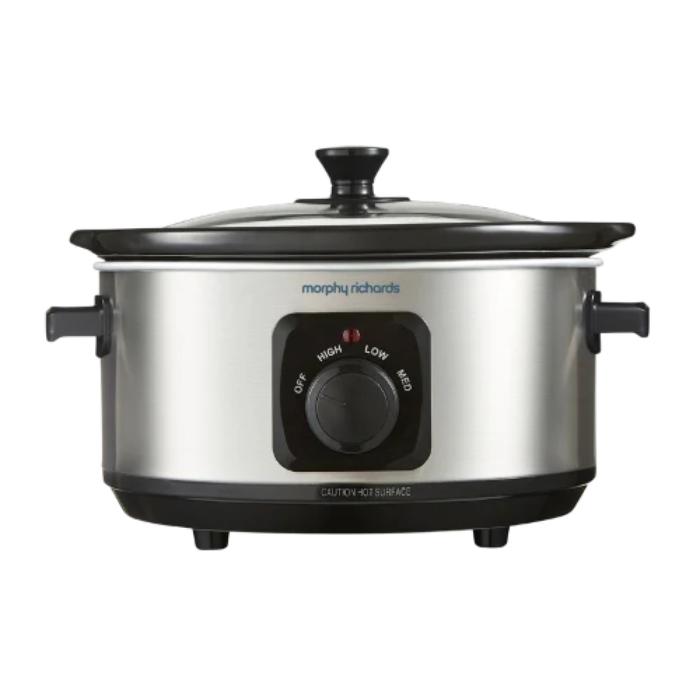 Morphy Richards 460017 - Stainless Steel 3.5L Slow Cooker