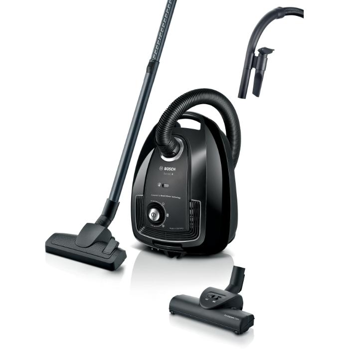 Bosch BGL38BA3GB Black Serie 4 ProEco 850W Bagged Cylinder Vacuum Cleaner