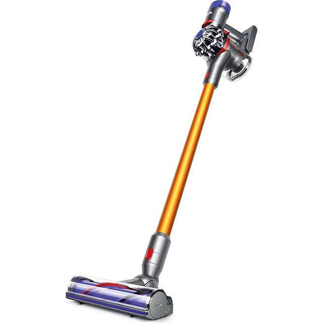 Dyson V8 Absolute Cordless Silver & Yellow Stick Vacuum Cleaner