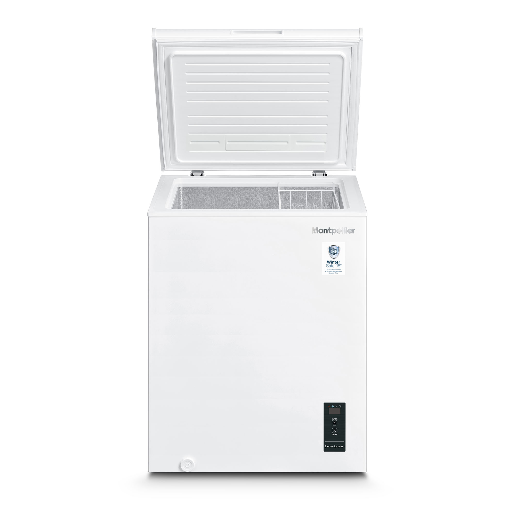 MONTPELLIER MCF140EW 142 L White CHEST FREEZER