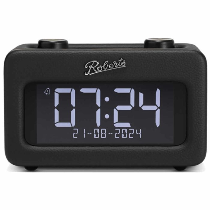 Roberts Revival Rest Black DAB/FM Bluetooth Clock Radio