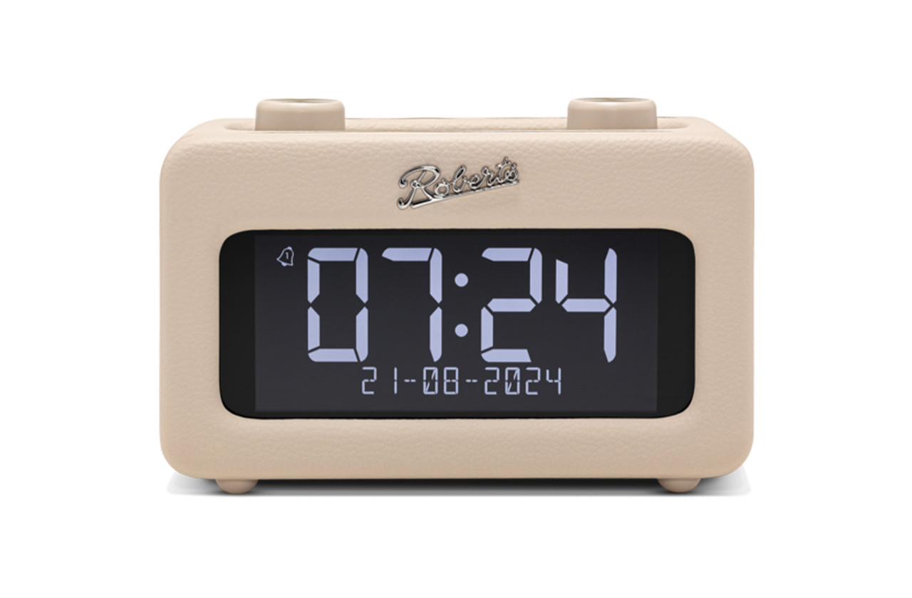 Roberts Revival Rest Pastel Cream DAB/FM Bluetooth Clock Radio
