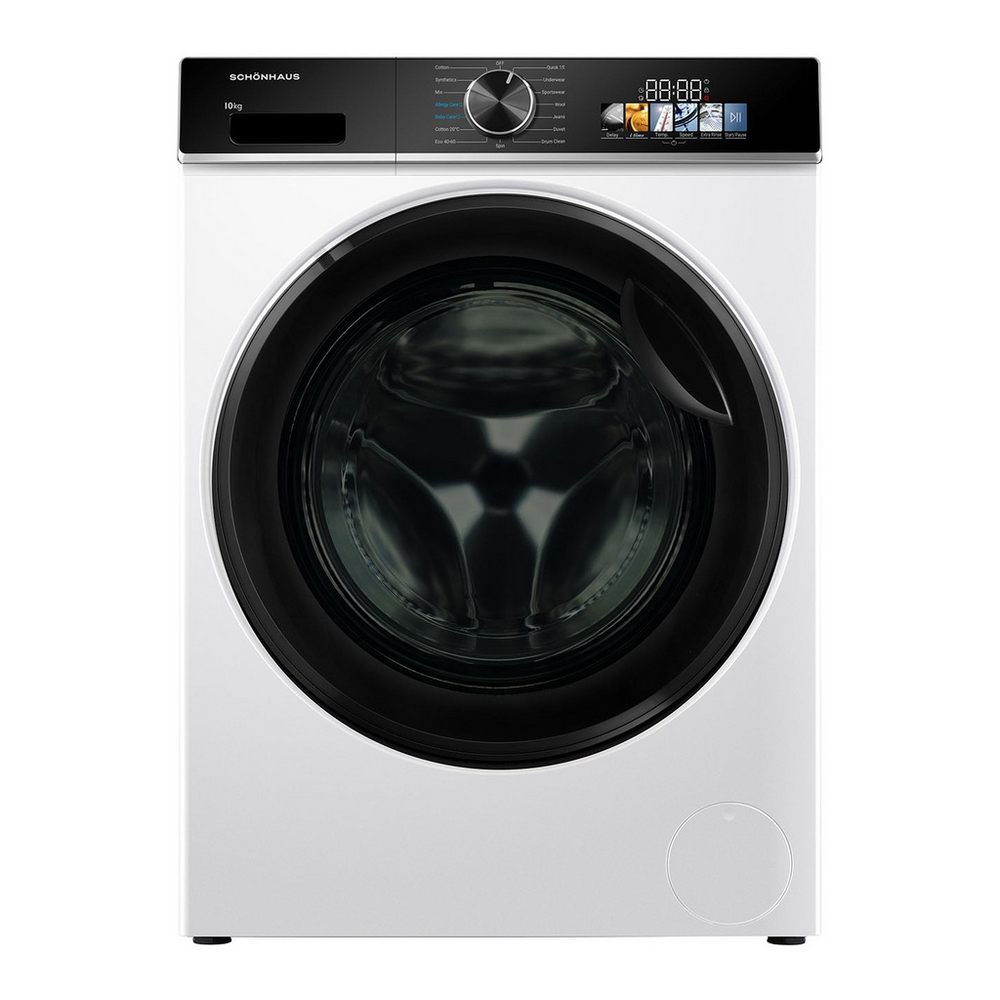Schonhaus WMSF011014AW 10kg 1400 Spin Washing Machine - White