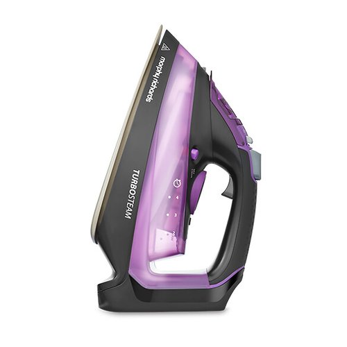 Morphy Richards Crystal Clear Water Tank Turbosteam 303140 2800W Steam Iron - Purple