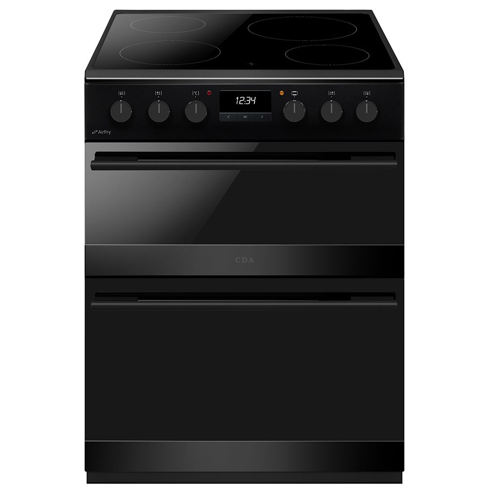 C|D|A CFC6100MB 60cm Freestanding cooker with Ceramic hob and Airfry tray