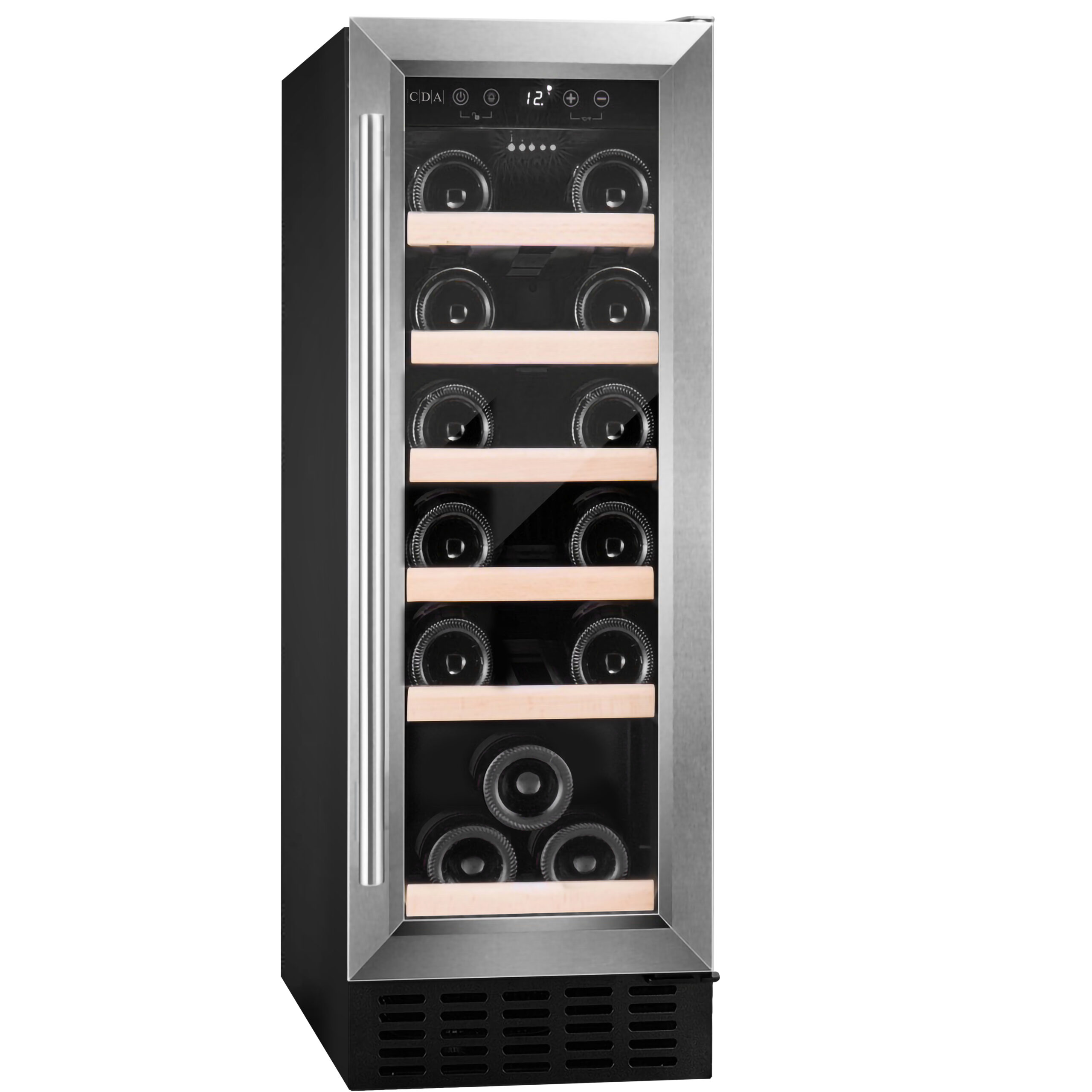C|D|A CFWC304SS 30cm Freestanding/under counter wine cooler