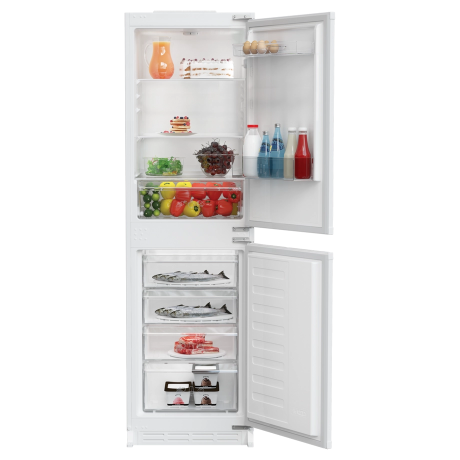 Zenith ZICSD455 54cm 50/50 Integrated Manual Fridge Freezer