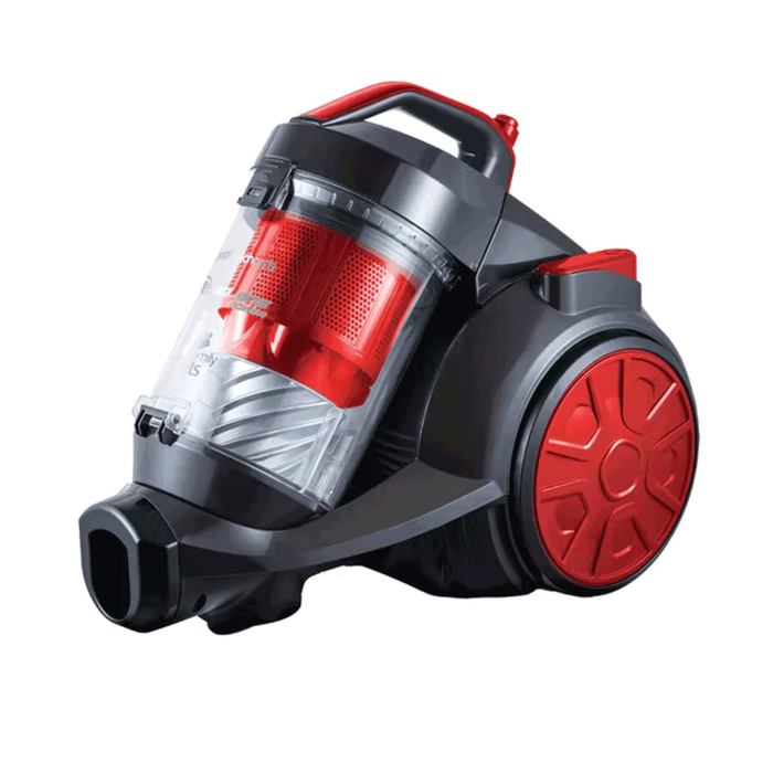 Morphy Richards Cyclone Power Bagless Cylinder Vacuum Cleaner 980581 Graphite/Red