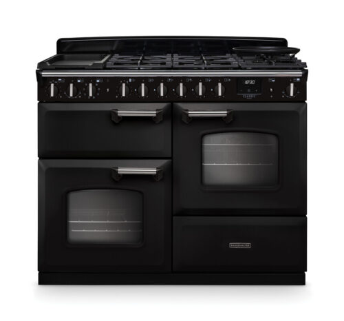 Rangemaster 110 Classic Deluxe Dual Fuel Brass Trim CB