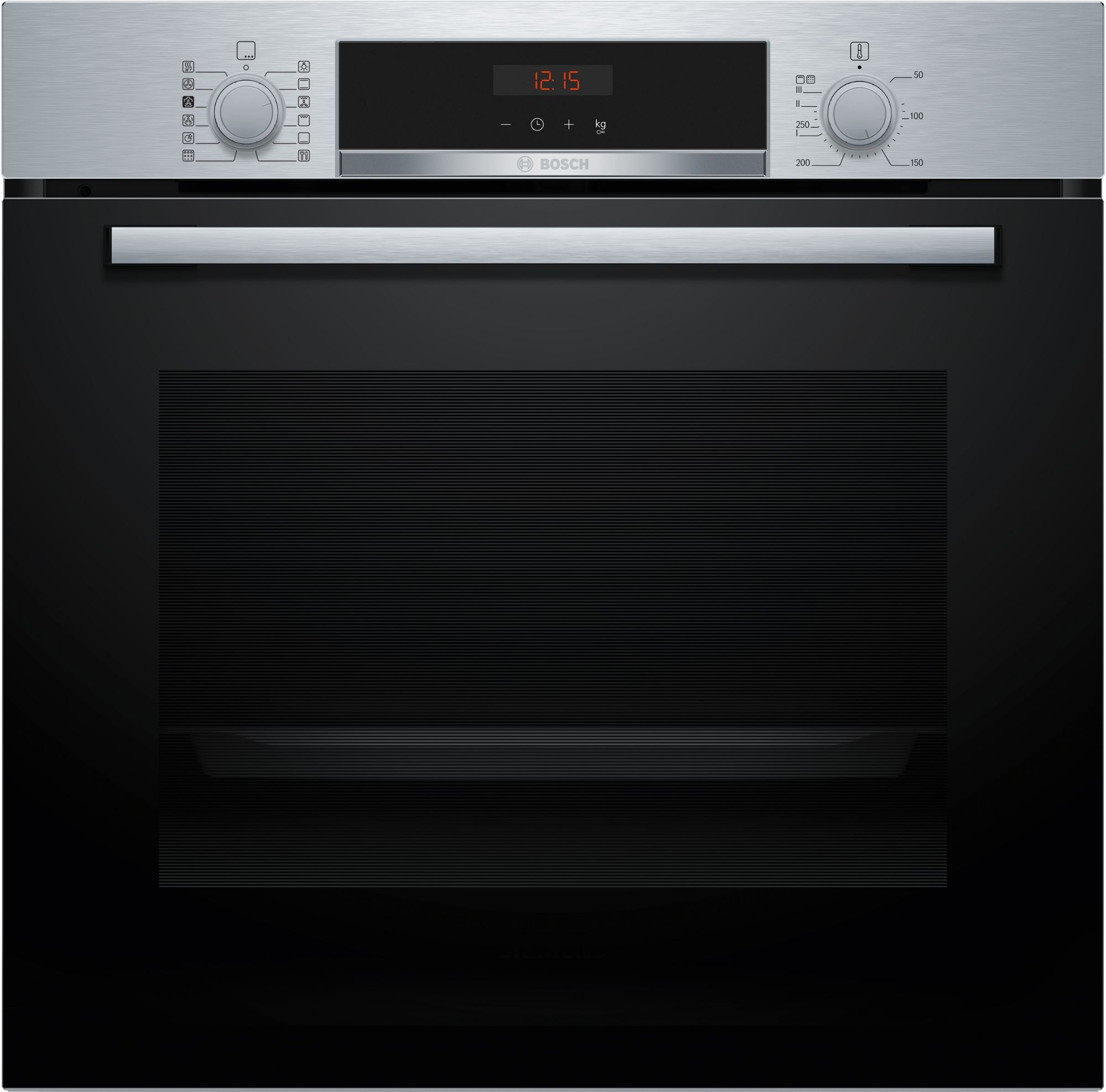 Bosch HQA574BS3B Series 4, Built-in oven with added steam function Stainless Steel