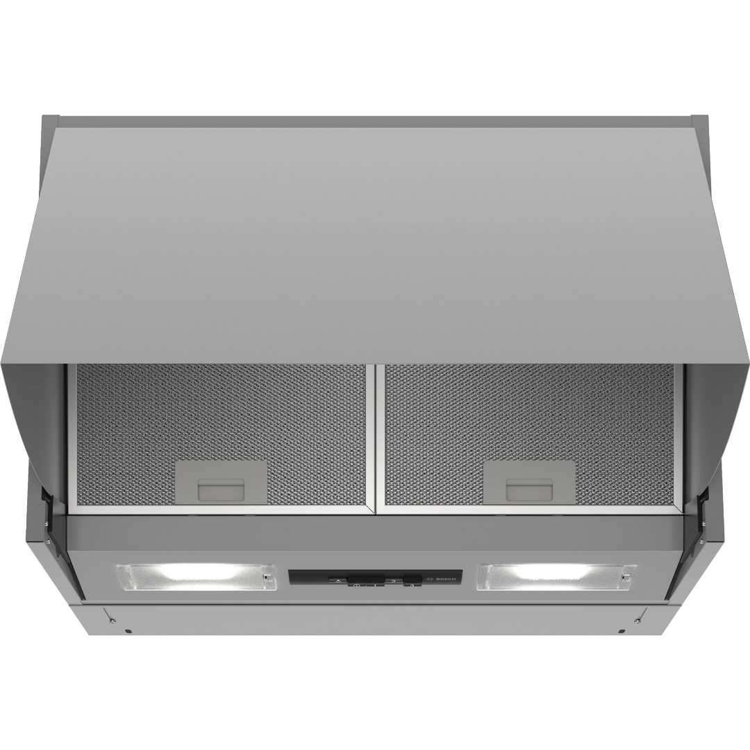 Bosch DEM66AC00B Series 2, Integrated cooker hood, 60 cm, Silver