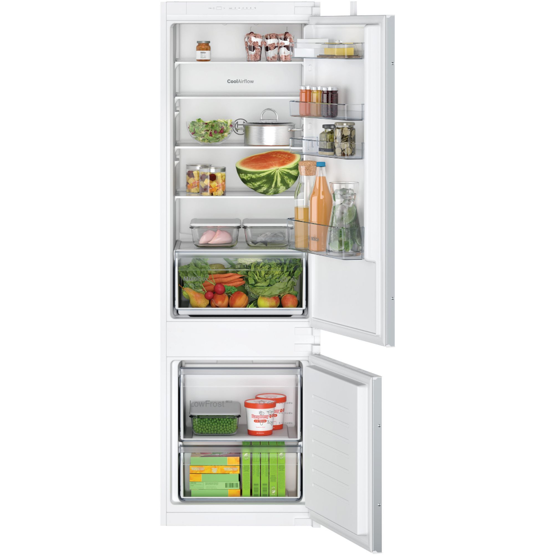 Bosch KIV87NSE0G Series 2, Built-in fridge-freezer
