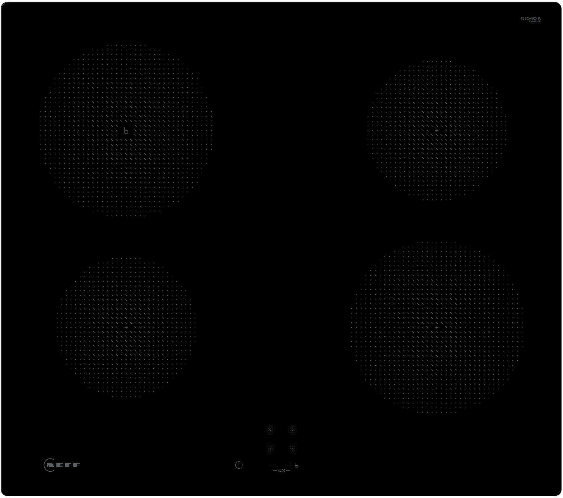 Neff T36CA50X1U Induction hob, 60 cm
