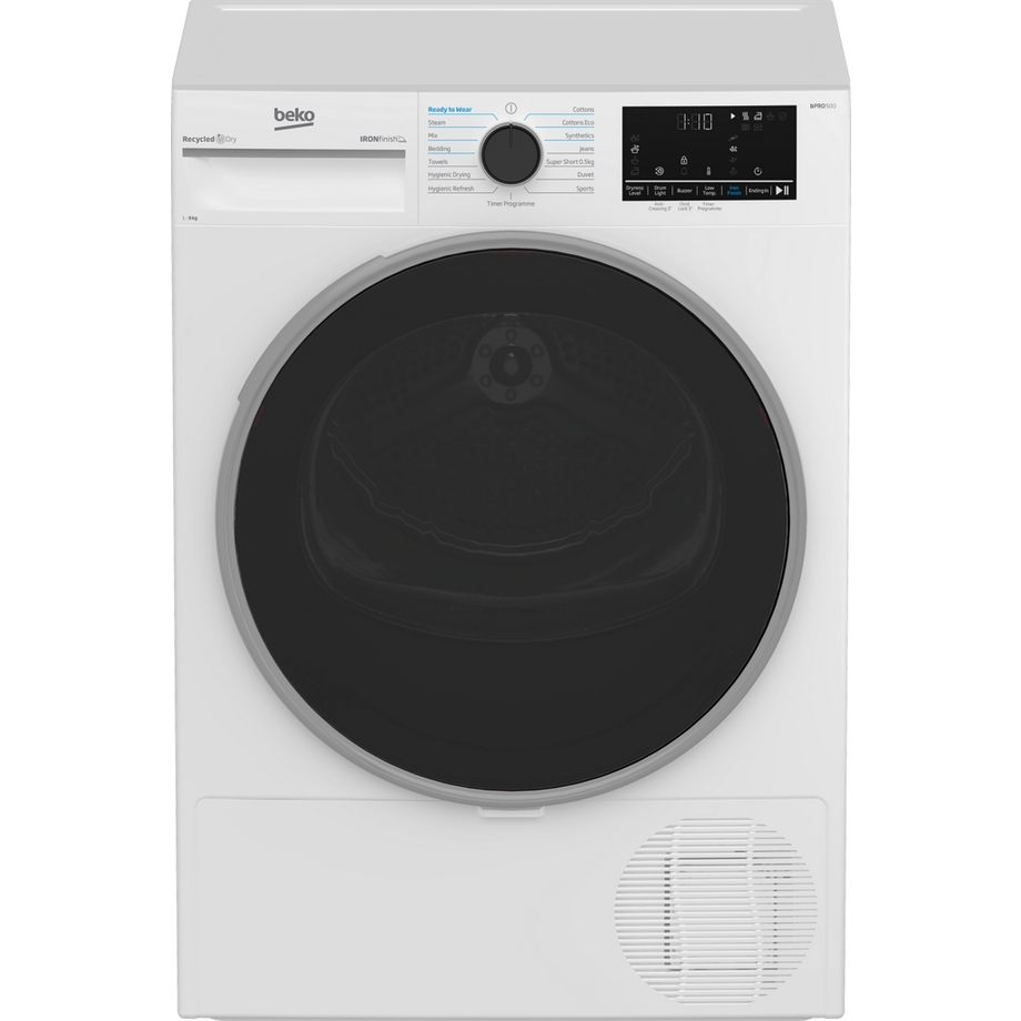 Beko B5T4923NIW 9kg Heat Pump Tumble Dryer - White